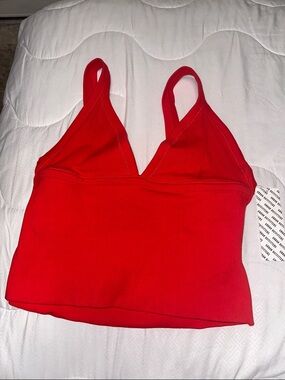 Urban Outfitters Red Supportive Crop Top